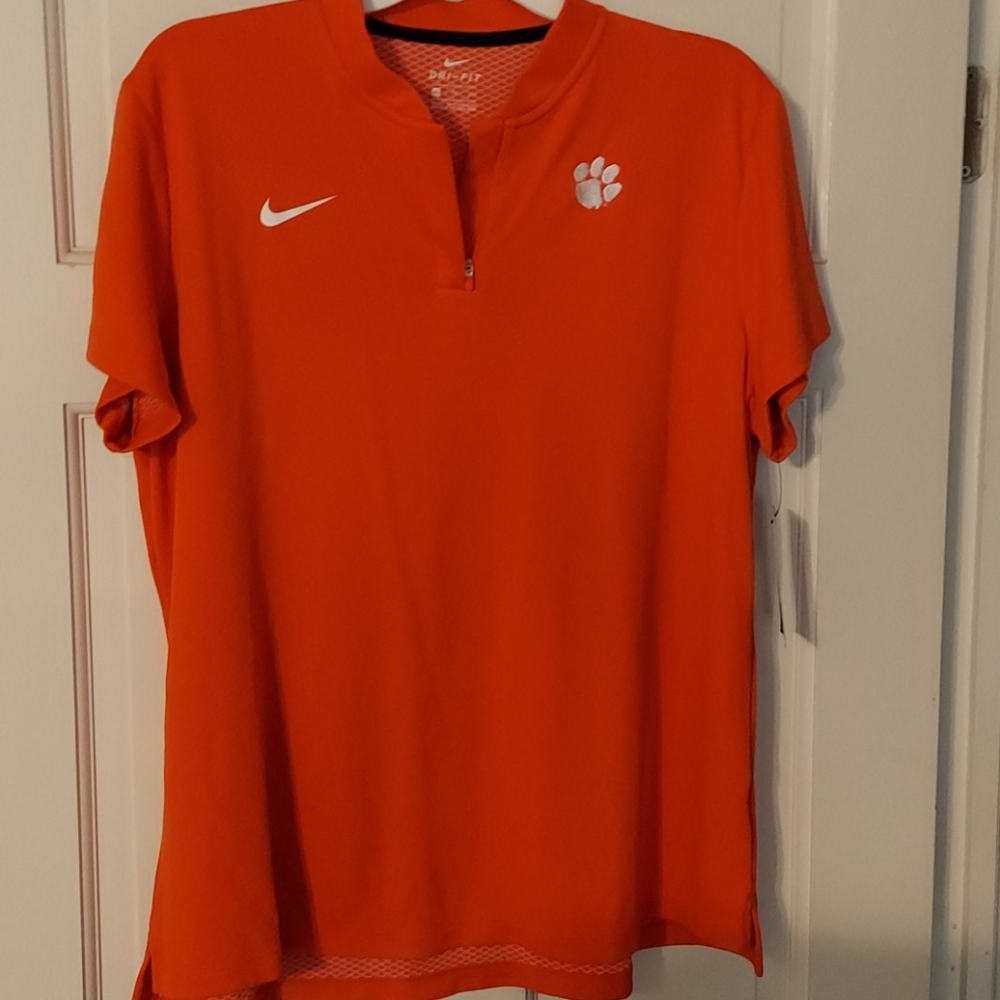 Nike Clemson Tigers Women's dri-fit Shirt NWT XXL